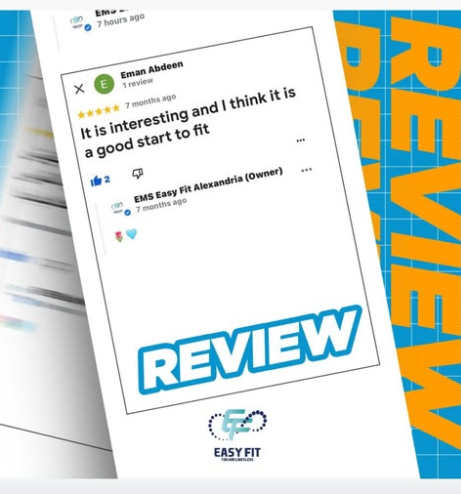 Client review 1 from Easy Fit Alexandria client